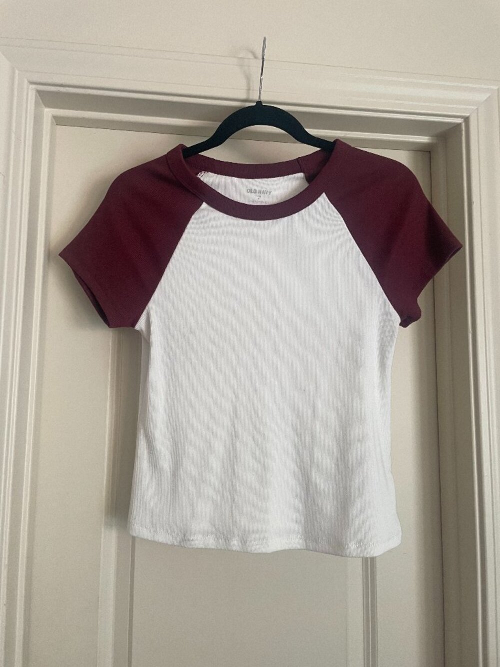 Short Sleeve Ribbed Ringer Tee - Picture 1 of 3